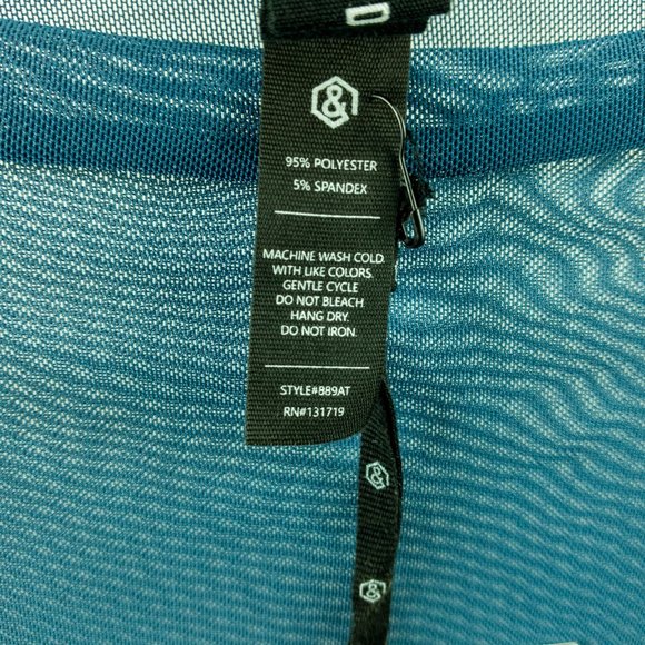 Agnes & Dora Mesh Tee Denim - Picture 3 of 4